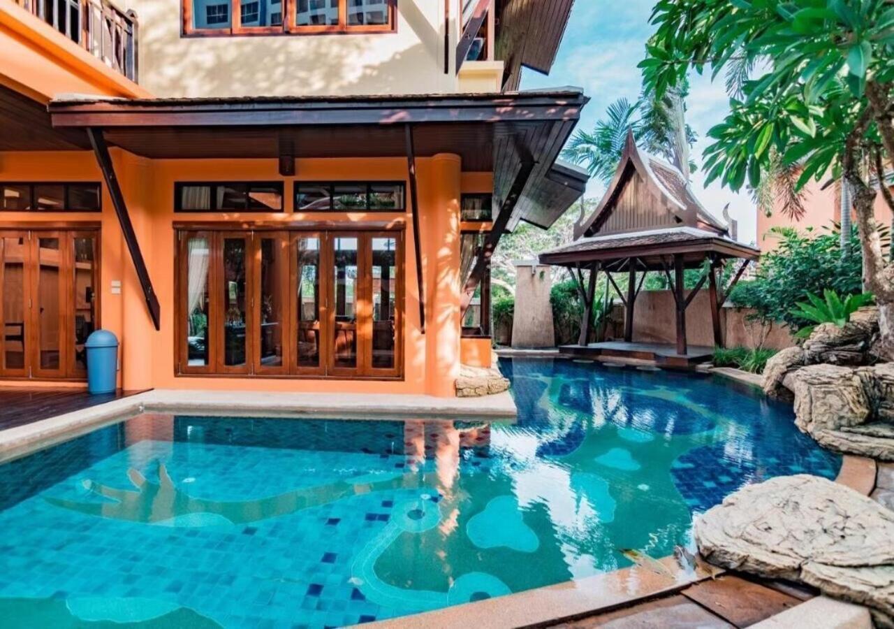 Villano Dara pool villa Na Chom Thian Esterno foto