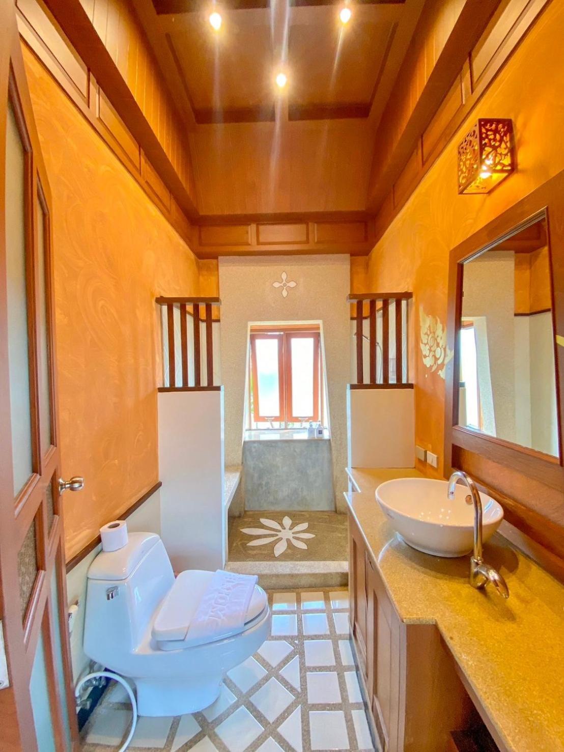 Villano Dara pool villa Na Chom Thian Esterno foto