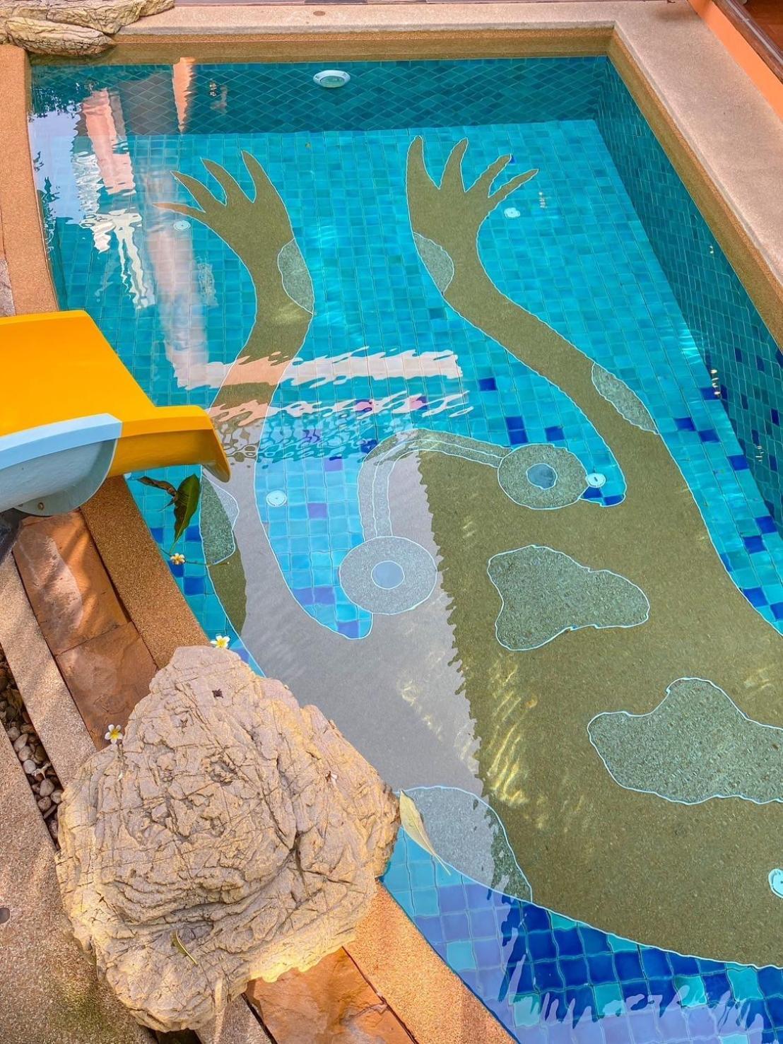 Villano Dara pool villa Na Chom Thian Esterno foto