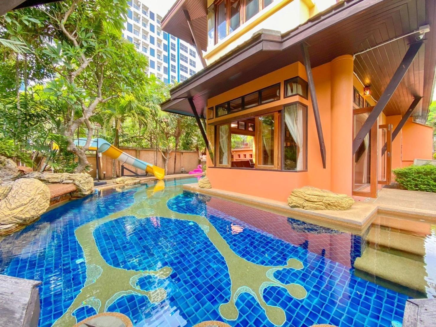 Villano Dara pool villa Na Chom Thian Esterno foto