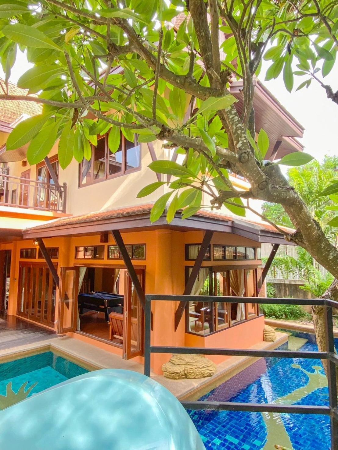 Villano Dara pool villa Na Chom Thian Esterno foto