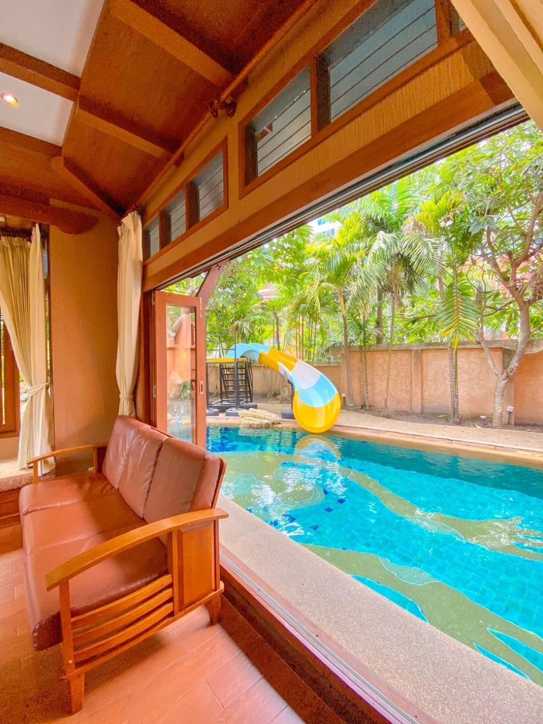 Villano Dara pool villa Na Chom Thian Esterno foto